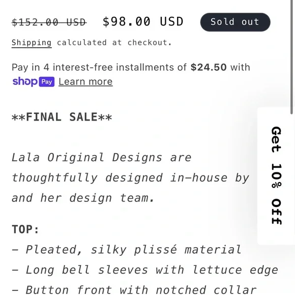 Dressed in LALA Rainbow Jumpsuit - Picture 2 of 3